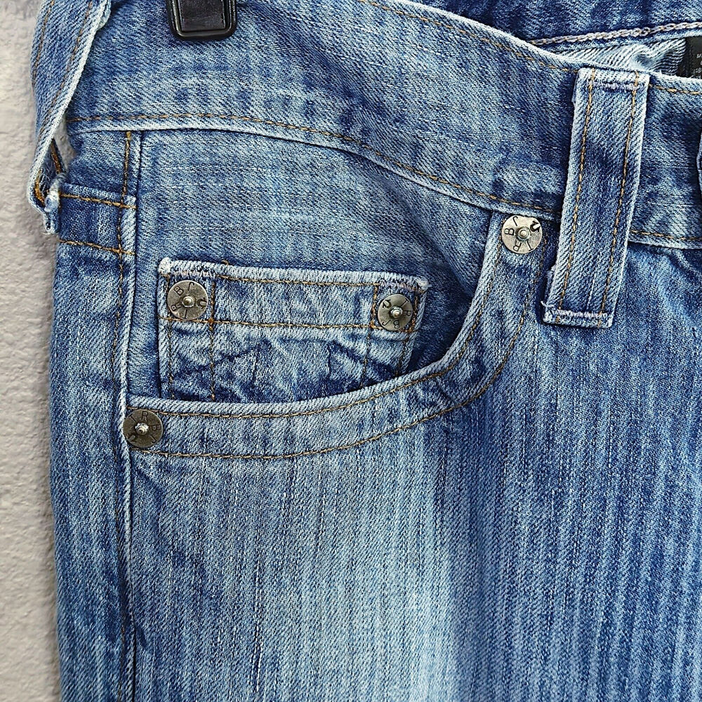 True Religion Geno Jeans Size 29 Blue Americana Westerncore Heritage - Picture 4 of 13